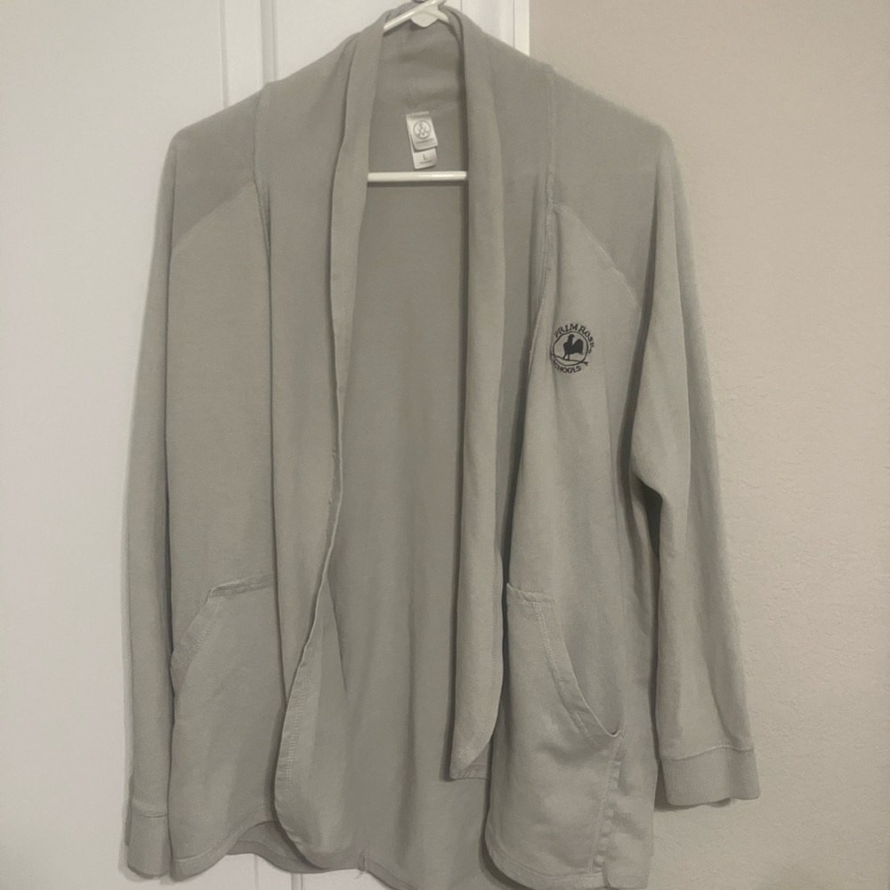 Primrose teacher uniform open sweater